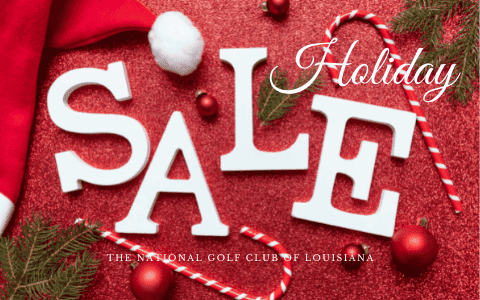 the holiday sale is on at the national golf club