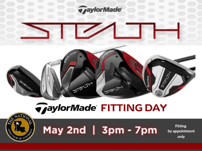 a flyer for the taylor made fitting day