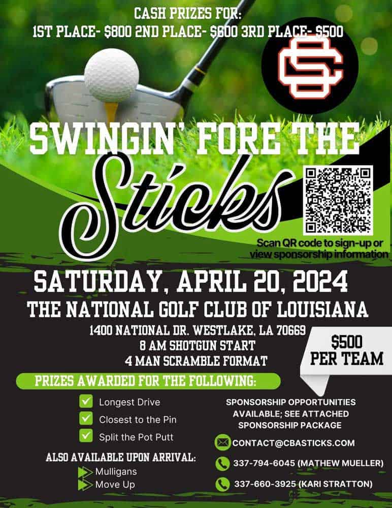 Swingin for the sticks - national golf club of louisiana.